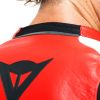 Dainese SPORTIVA sportovní kožená bunda červená/bílá vel.52